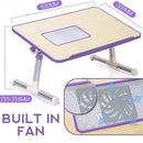 idrop ERGONOMIC LAPTOP DESK - Foldable & Adjustable Mini Table