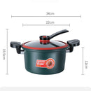 idrop [ 3.5L ] 22CM Totipotent Pot Micro Pressure Cooker / Periuk Memasak Tekanan Mikro / 22CM微压料理锅(3.5L)(微压锅 )
