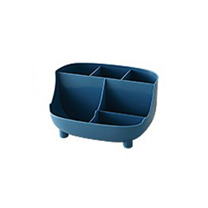 idrop Multifunction Storage Box For Stationary & Makeup / Kotak Penyimpanan Barang Pelbagai Guna Alat Tulis Dan Alatan Solek / 塑料桌面文具收纳盒