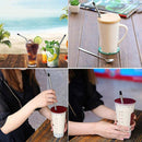 idrop Collapsible Straw SUS304 Stainless Steel / Straw Sedut Boleh Lipat / 折叠吸管SUS304不锈钢