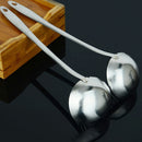 idrop 2 IN 1 Hotpot Stainless Steel Spoon Ladle Drainage Filter
