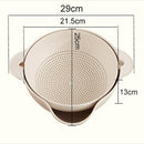 idrop EASY DRAIN - Double Layer Tilting Display & Draining Bowl