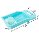 idrop Portable Mini Sock & Underwear Washing Board / Papan Basuh Baju Kecil Mudah Alih / 便携式迷你袜子和内衣洗涤板