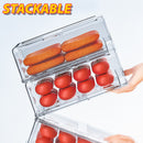 idrop [ MEDIUM / LARGE ] Kitchen Refrigerator Storage Box Drawer / Kotak Rak Peti Ais / 中号厨房冰箱收纳盒带沥水板 (抽屉款) [ 1 PIECE ]