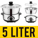 idrop [ 2L / 4L / 5L ] Cooker Pot Multifunctional Electric Cooking Kitchenware / Periuk Masak Elektrik Pelbagai Guna / 炊具锅多功能电煮厨具