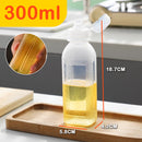 idrop [ 300ml / 500ml ] Kitchen Seasoning Oil Bottle High Temperature Resistant PP5 Material / Botol Sos Minyak / 味全尖叫油瓶pp5油瓶控量调料瓶挤压油壶塑料家用厨房专用喷油瓶