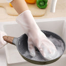 idrop Dishwashing Silicone Scrubber Cleaning Gloves [ 1 Pair ]
