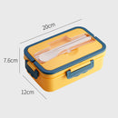 idrop Portable Heat Insulated Leakproof Lunchbox Smartphone Holder + FREE Spoon & Chopstick