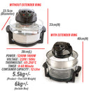 idrop [ 8 IN 1 ] 12 LITER Multifunction Halogen Oven Cooker 1200-1400W / Periuk Ketuhar Halogen Pelbagai Fungsi / 【8合1】12升多功能卤素烤箱灶1200-1400W