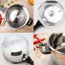 idrop [ 8L ] 26CM Stainless Steel Steam Pressure Cooker Pot / Periuk Memasak Tekanan Stim / 26CM旺年不锈钢压力锅8L