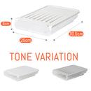 idrop Kitchen Stackable Egg Storage Box Tray [ 25cm x 30.5cm x 6cm ] [ 1PC ]