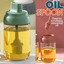 idrop [ 250ml ] Seasoning Honey & Oil Glass Jar Storage Cup