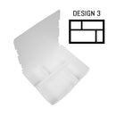 idrop Disposable Takeaway Paper Cardboard Food / Lunch Box Wholesale [ 1 / 10 / 40 / 100 pcs ]