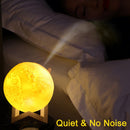 idrop 3D Moon Light LED Nightlight Rechargeable Humidifier [ 15cm ]