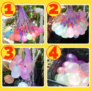 idrop [ 37 Pcs ] Happy Water Balloon Quick Water Injection Balloon