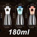 idrop [ 180ml ] Kitchen Cooking Oil Glass Spray Bottle / Bekas Botol Gelas Penyembur Minyak Masak / 180ML新款玻璃喷油瓶(混色)
