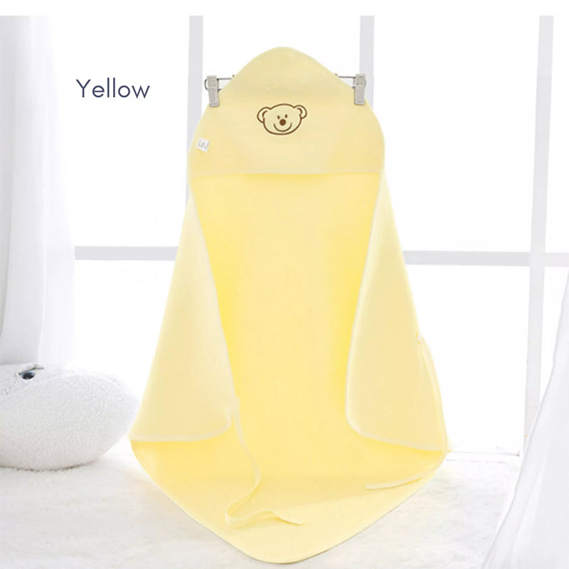 idrop Newborn Baby Cotton Hooded Cover Swaddle Towel Blanket / Selimut Tuala Bayi / 婴儿棉连帽罩/襁褓/毛巾/毯子