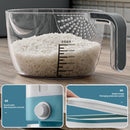 idrop [ 10KG Storage ] Kitchen Household Rice Cereal Storage Sealed Container Dispenser