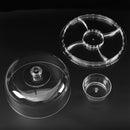 idrop [ 3 IN 1 ] Multifunction Food Platter & Cake Stand