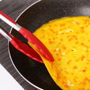 idrop [ 5PCS ] Kitchen Silicone Cooking Utensil Set / Set Dapur Alat Memasak / 硅胶厨具5件套(红黑混 )