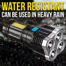 idrop 4 Core Rechargeable USB Flash Light / Lampu Suluh 4 Lensa / 4核充电手电筒