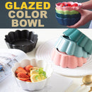 idrop [ 350ml ] 15CM Color Glazed Ceramic Salad Bowl / Mangkuk Seramik Salad / 色釉陶瓷沙拉碗