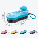 idrop Multifunctional Cleaning Scrubbing Brush / Berus Cuci Pelbagai Guna / 多功能液压清洁刷 (三个刷套装)(海绵刷 金钢砂 毛 刷