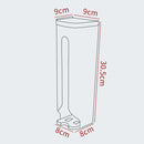 idrop Vertical Kitchen Garbage Plastic and Tissue Wall Mounted Storage Box / Kotak Penyimpanan Tisu dan Plastik Sampah / 纸巾纸袋收纳架