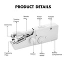 idrop Portable Compact Mini Handheld Cordless Electric Sewing & Stitching Machine