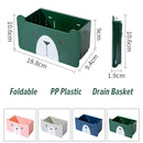 idrop Mounted Hanging Kitchen Sink Drain Basket / Bekas Boleh Lipat Sinki & Tandas / (强力胶)Y0545