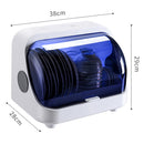 idrop Kitchen Utensil and Tableware Storage Rack with UV Ultraviolet Antibacterial Disinfectant Light