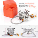 idrop Outdoor Camping Mini Stove Compact Portable Foldable Outdoor Cooker / Dapur Masak Mudah Alih Senang Lipat / 气炉户外便携气罐自驾游炊具