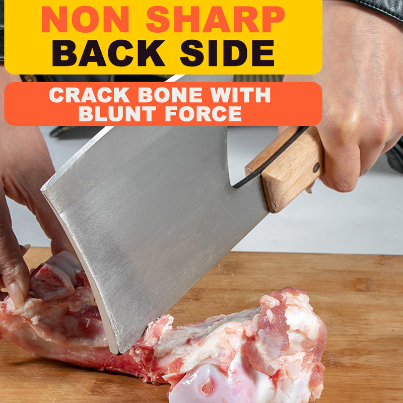 idrop Multipurpose Kitchen Meat & Bone Chopping Cleaver Knife