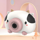 idrop Children's Bubble Blowing Toy Camera [ Cow / Rabbit ]