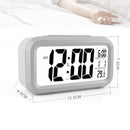 idrop Electric Digital Alarm Clock with Snooze and Sleeping Function with Date Temperature and Backlight Display Feature