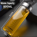 idrop [ 800ml ] Premium High Grade Glass Drinking Flask Bottle With SUS304 Stainless Filter / Botol Minuman Kaca Gred Tinggi Dengan Penapis Keluli Tahan Karat / 茶杯男款玻璃高档防摔双层防烫男士水杯新款分离式泡茶杯高端