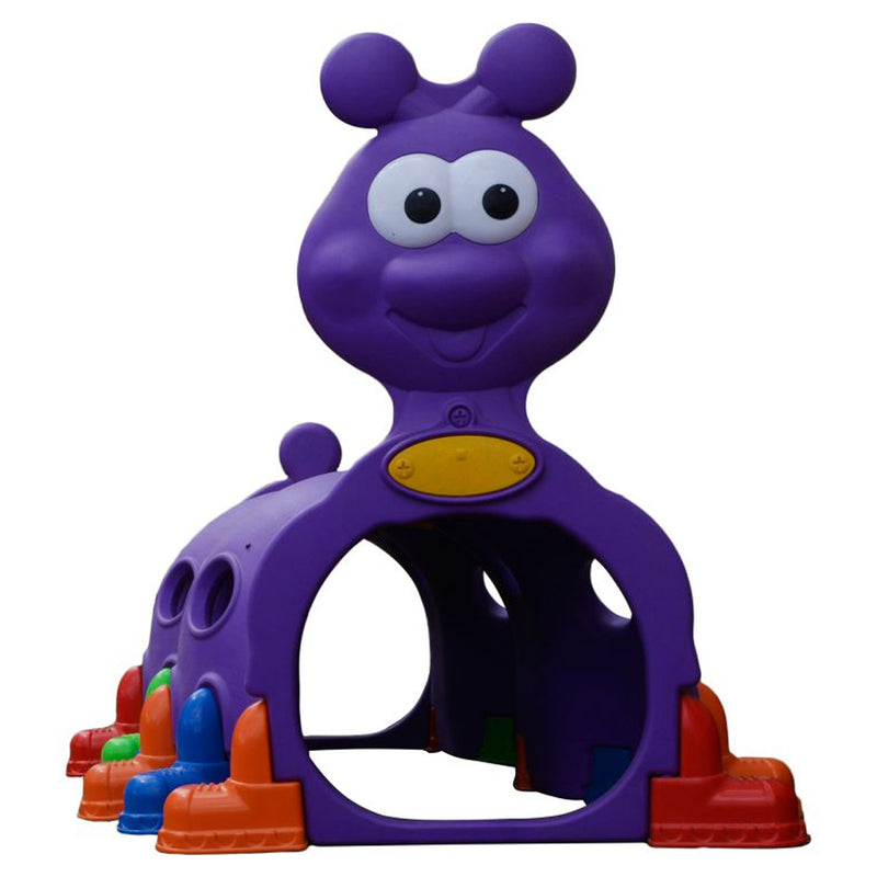 idrop PLAYGROUND - Children Purple Caterpillar Tunnel ( 4 Sections )