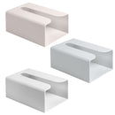 idrop Tissue Box & Plastic Roll Wall Mounted Holder and Household Item Storage