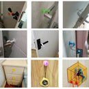 idrop [ 20PCS ] Silicone Suction Mount Door Stopper and Accessory Holder