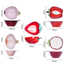 idrop Fruit & Vegetable Ceramic Food Bowl / Mangkuk Makanan Buah dan Sayur / 陶瓷苹果碗 山竹碗蒜头碗洋葱碗草莓碗