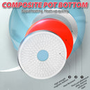 `idrop [ 30CM / 18CM ] Nonstick Kitchen Cooking Wok & Milk Pan / Kuali dan Periuk Tidak Lekat / 京瓷蓝回飞单柄不粘炒锅30CM京瓷蓝回飞不粘奶锅18CM