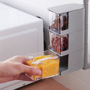 idrop Wall Mount Seasoning Spice Box Storage [ 3 LAYER ]