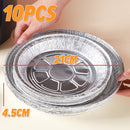 idrop [ 10 / 50pcs ] Air Fryer Tinfoil Aluminum Foil Tray / Alas Makanan Aluminium / 空气炸锅锡纸盘
