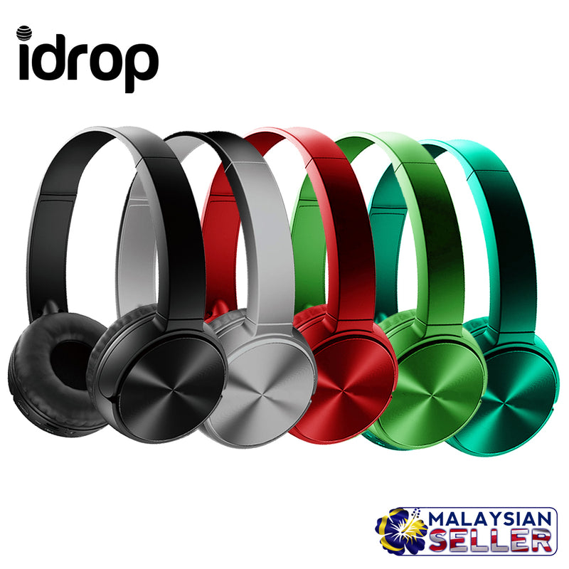 idrop MDR-XB400BY Wireless Bluetooth Extra Bass Stereo Headphone