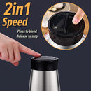 idrop [ 2 IN 1 ] 2 LITER Meat Grinder Blender with Glass Body & Stainless Steel Blade 220V-240V 50Hz [ 250W ] / 2in1 Mesin Pengisar Daging Badan Gelas / 带玻璃机身和不锈钢刀片的绞肉机搅拌机