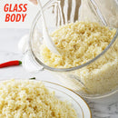 idrop [ 2 IN 1 ] 2 LITER Meat Grinder Blender with Glass Body & Stainless Steel Blade 220V-240V 50Hz [ 250W ] / 2in1 Mesin Pengisar Daging Badan Gelas / 带玻璃机身和不锈钢刀片的绞肉机搅拌机