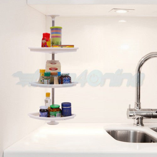 YF0992 3 Layer Kitchen Corner Shelf