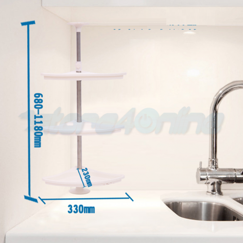 YF0992 3 Layer Kitchen Corner Shelf