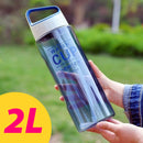 idrop [ 1500ml / 2000ml ] YIBEN - Outdoor Sports Drinking Water Cup Bottle / Botol Air Minuman / 太空吸水杯(亿本舒心水壶