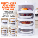 idrop 3 LAYER / 4 LAYER Multilayer Food Dish Storage Rack Protective Cover